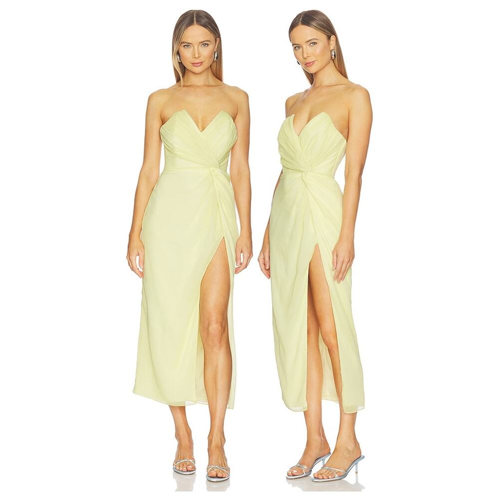 Katie May Come On Home Midi Dress Strapless Party Cocktail Formal Evening Prom S